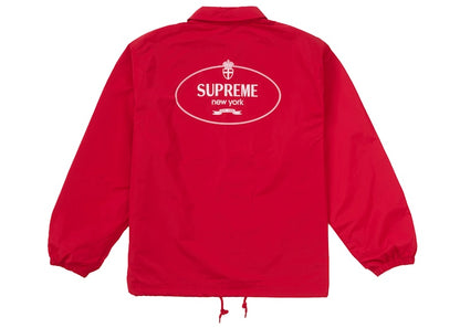 Supreme Crest Coaches Jacket Red