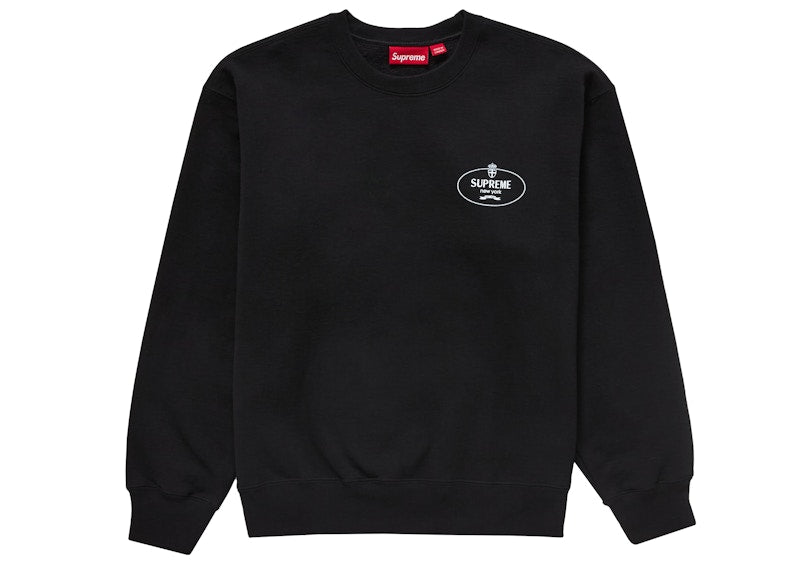 Supreme Crest Crewneck (FW24) Black