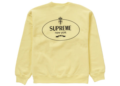 Supreme Crest Crewneck (FW24) Yellow