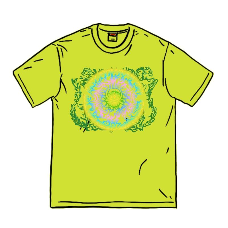 Supreme Crest Tee Bright Green