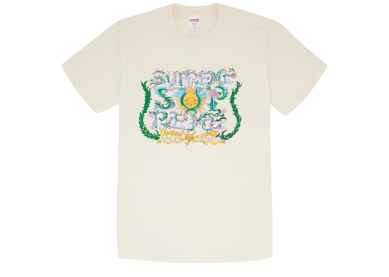 Supreme Crest Tee Natural
