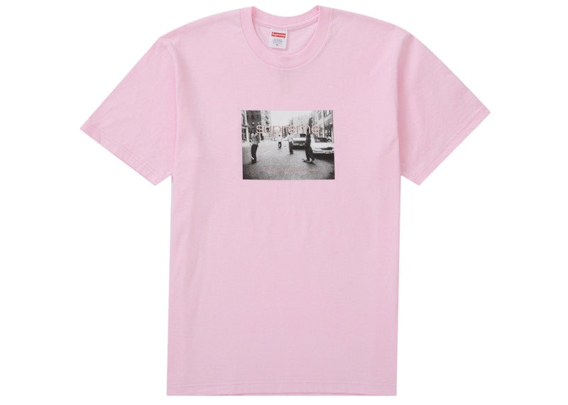 Supreme Crew 96 Tee Light Pink