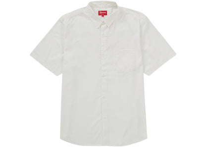 Supreme Croc Patch S/S Work Shirt White