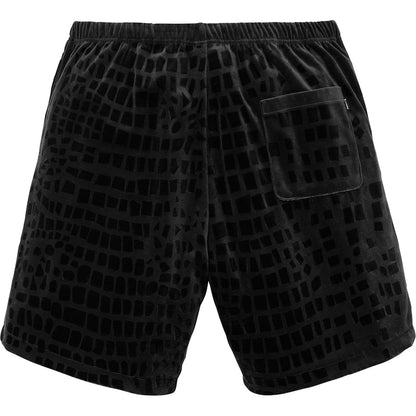 Supreme Croc Velour Short Black