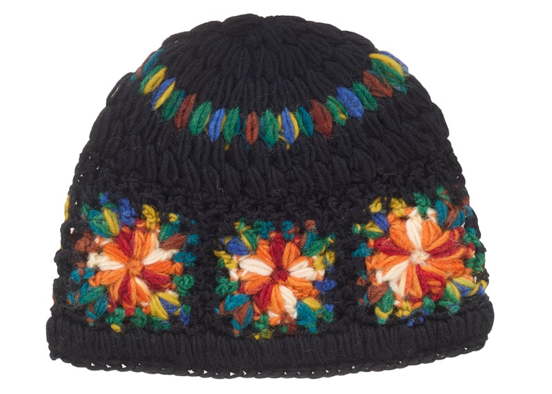 Supreme Crochet Beanie (SS25) Black