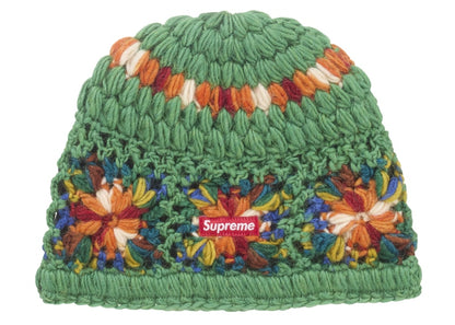 Supreme Crochet Beanie (SS25) Green