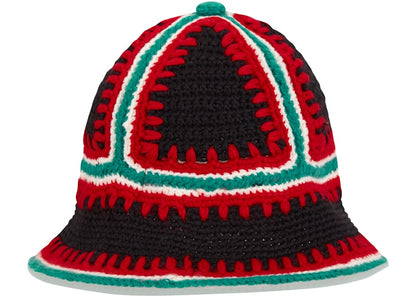 Supreme Crochet Edge Hat Black