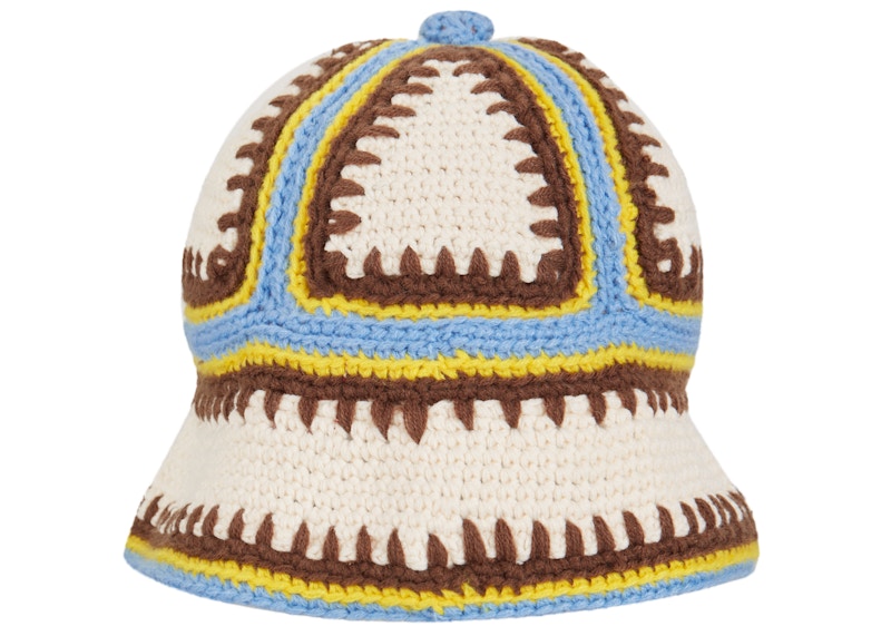 Supreme Crochet Edge Hat White