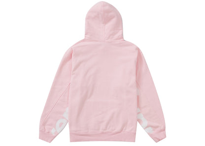 Supreme Cropped Panels Hooded Sweatshirt Light Pink