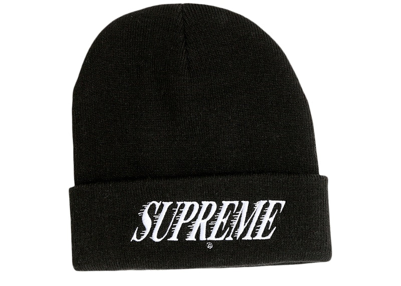 Supreme Crossover Beanie Black