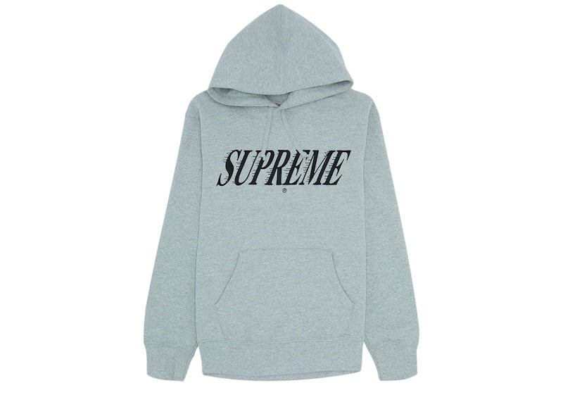 Supreme Crossover Hooded Sweatshirt Heather Grey