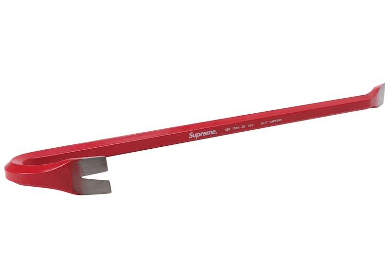 Supreme Tool Crowbar Red