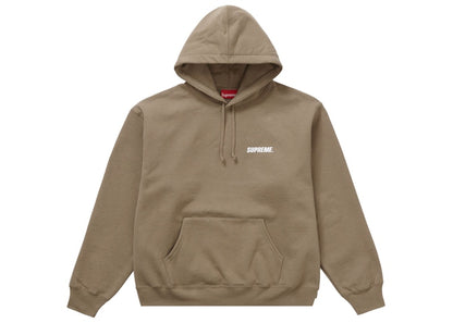Supreme Crown Hooded Sweatshirt Dark Sand