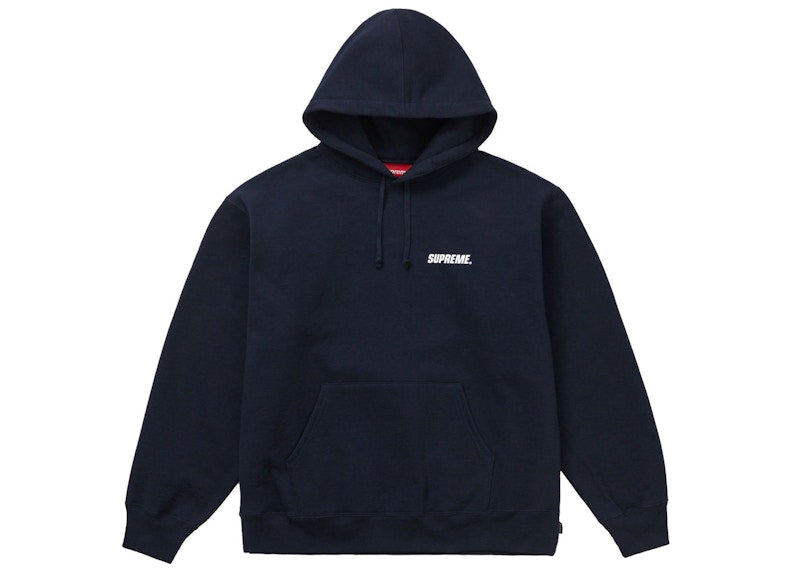 Supreme Crown Hooded Sweatshirt Navy
