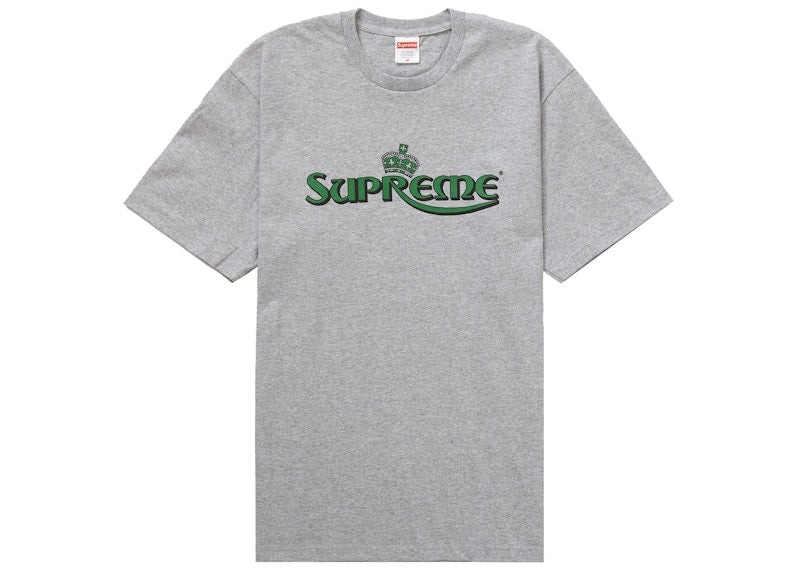 Supreme Crown Tee Heather Grey