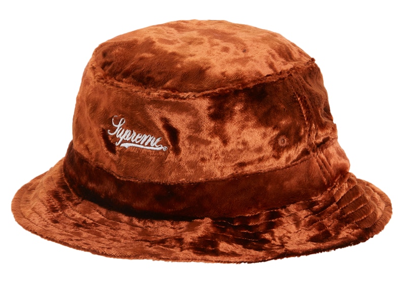 Supreme Crushed Velvet Crusher Rust