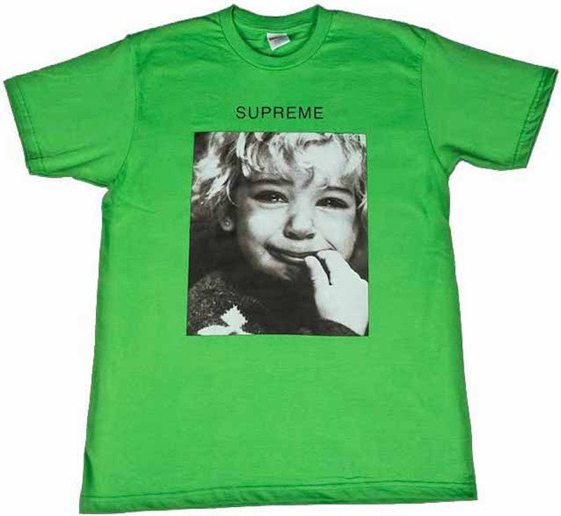 Supreme Crybaby Tee Lime Green