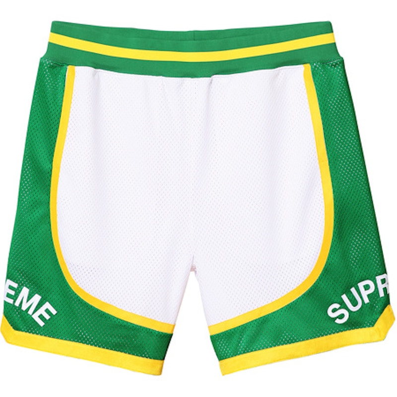 Supreme Curve Basketball Short White