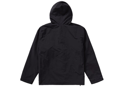 Supreme Curve Logos Ripstop Jacket Black