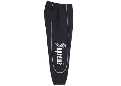 Supreme Curve Piping Sweatpant Black