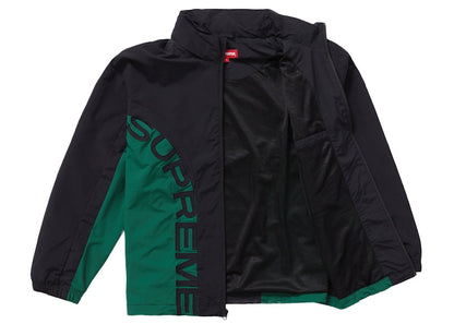 Supreme Curve Track Jacket Black