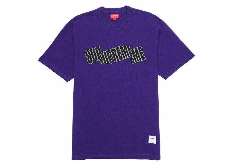 Supreme Cut Logo S/S Top Purple