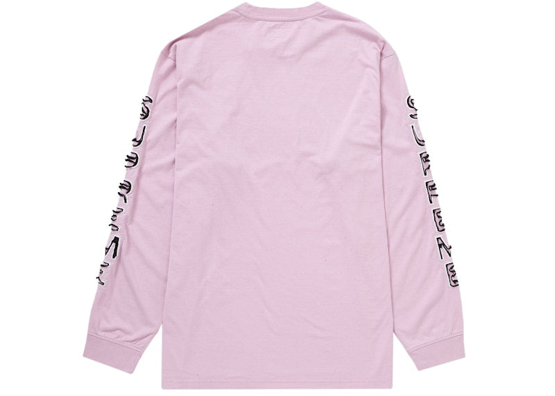Supreme Cut Out L/S Top Pale Pink