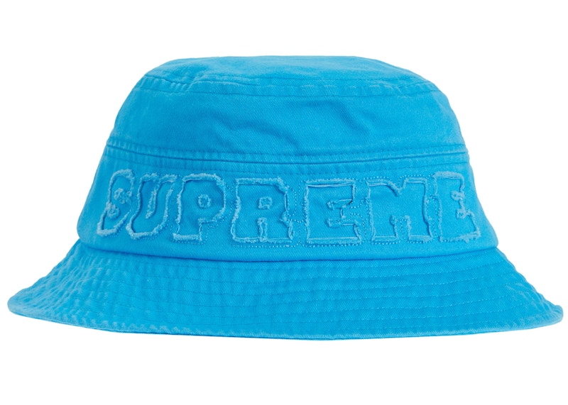 Supreme Cutout Crusher Neon Blue