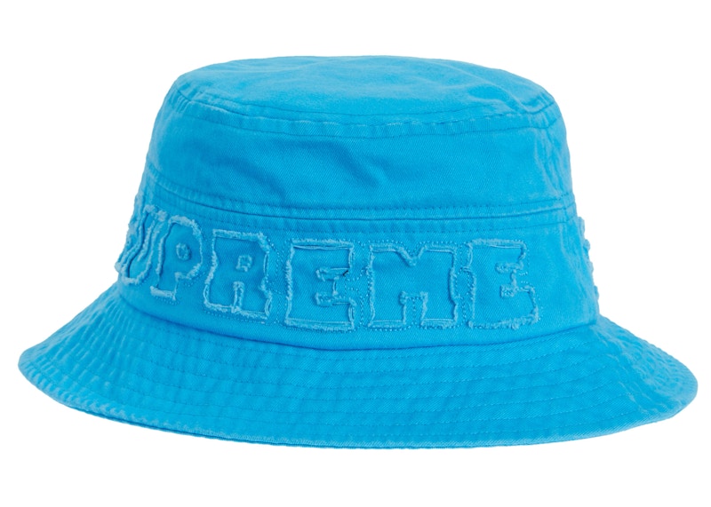 Supreme Cutout Crusher Neon Blue