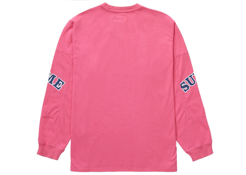 Supreme Cutout Sleeves L/S Top Pink