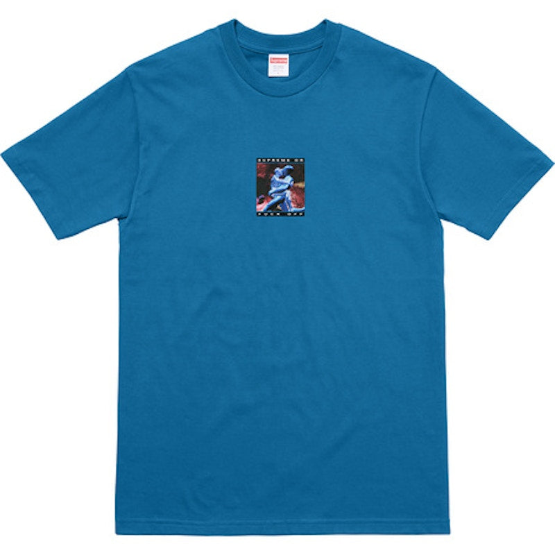 Supreme Cyber Tee Deep Blue