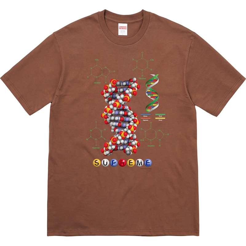 Supreme DNA Tee Brown