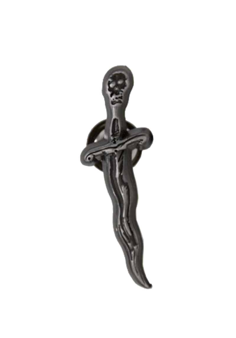 Supreme Dagger Pin Silver