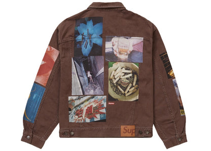Supreme Daido Moriyama Denim Trucker Jacket Brown