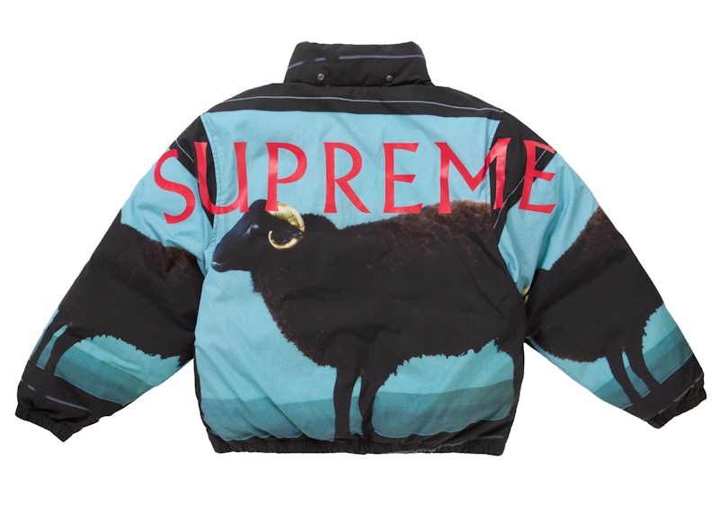 Supreme Damien Hirst Down Puffer Jacket Black