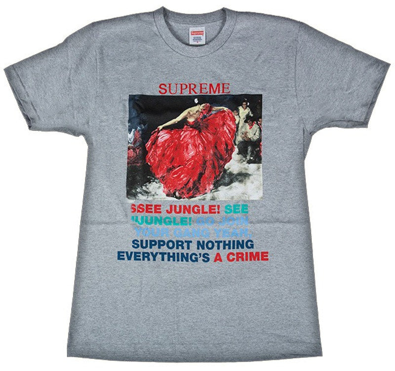 Supreme Dancer Tee Grey