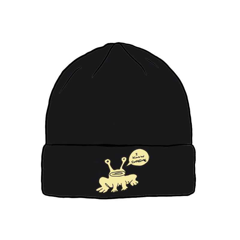 Supreme Daniel Johnston Beanie Black