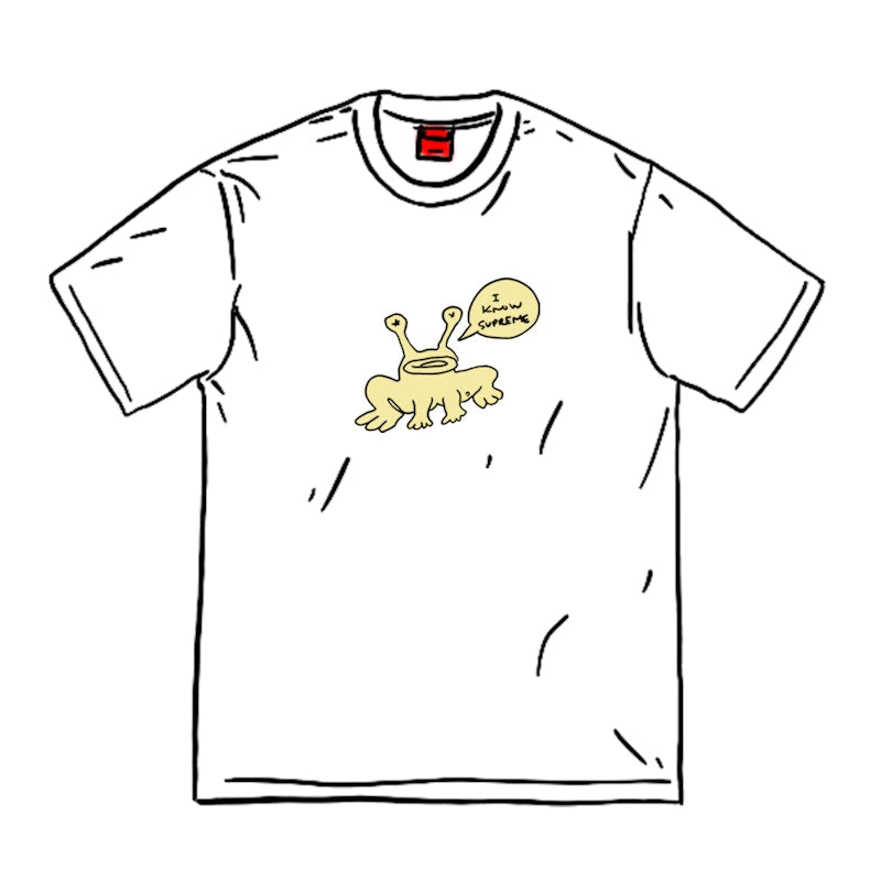 Supreme Daniel Johnston Frog Tee White