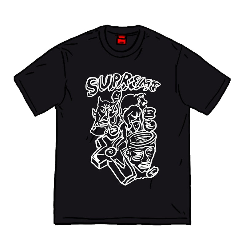 Supreme Daniel Johnston Tee Black