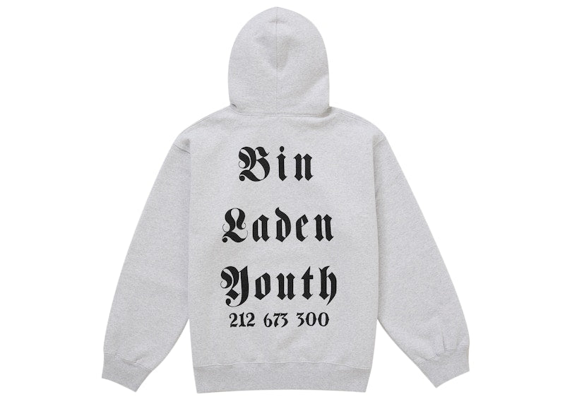 Supreme Dash Snow Hooded Sweatshirt Ash Grey