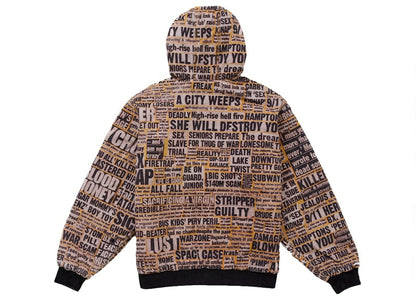 Supreme Dash Snow Hooded Work Jacket Multicolor