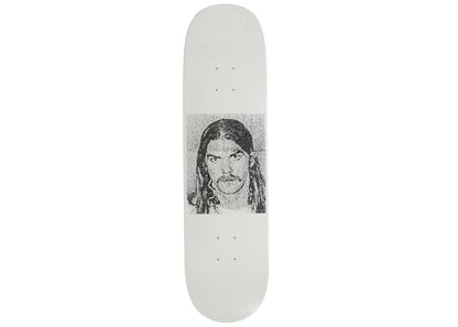 Supreme Dash Snow Skateboard Deck White
