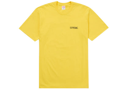 Supreme Dash Snow Tee (FW25) Yellow