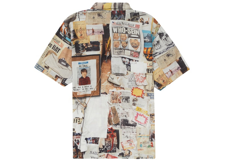 Supreme Dashs Wall Rayon S/S Shirt Dashs Wall
