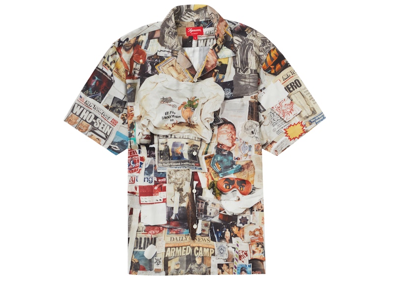 Supreme Dashs Wall Rayon S/S Shirt Dashs Wall