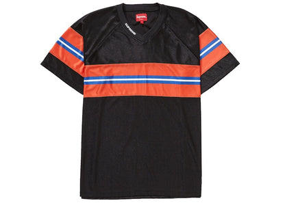 Supreme Dazzle Chest Stripe S/S Top Black