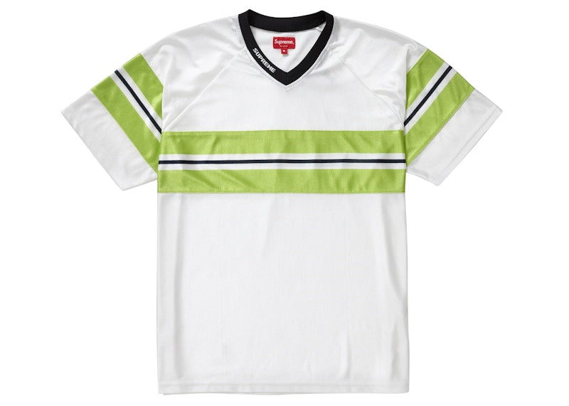 Supreme Dazzle Chest Stripe S/S Top White
