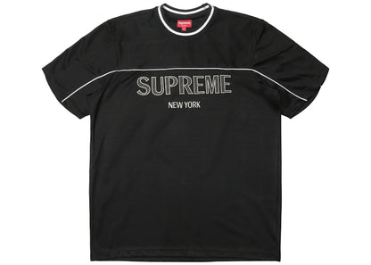 Supreme Dazzle Warm Up Top Black