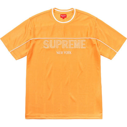Supreme Dazzle Warm Up Top Orange