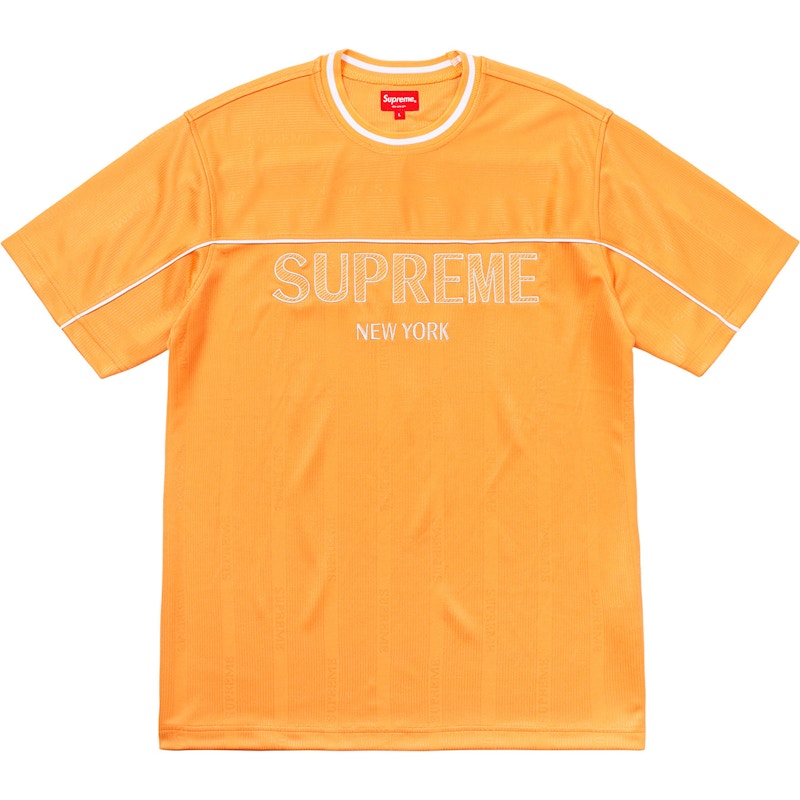 Supreme Dazzle Warm Up Top Orange